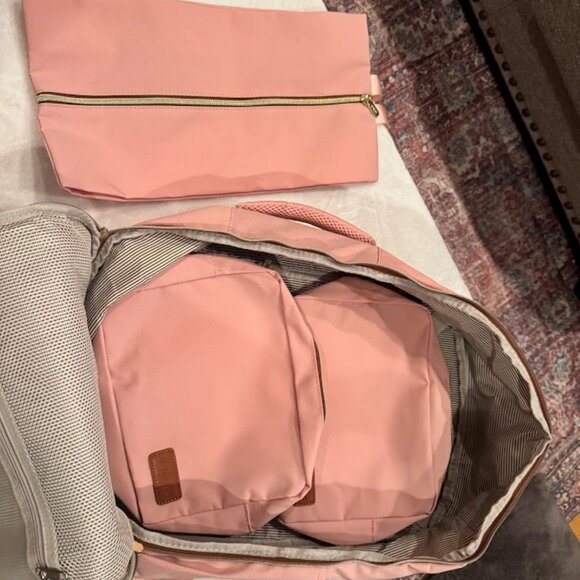 LOVEVOOK Pink Backpack – Brand New, Stylish & Lightweight – Ideal for School, Wo - Picture 4 of 7